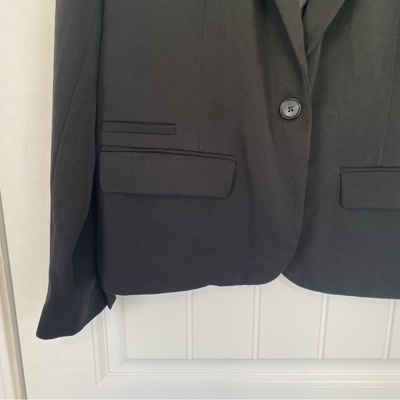 Merona Women’s Black One Button Blazer Size 16 - Picture 2 of 8